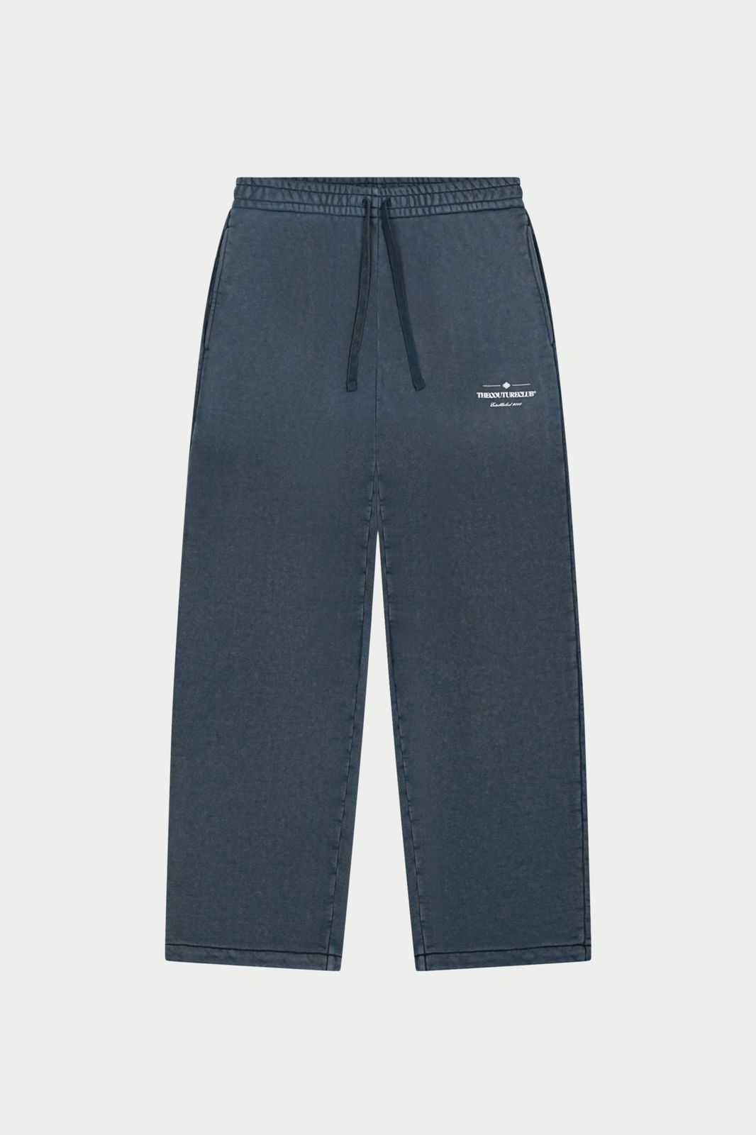 SPRAY WASH COPYRIGHT MULTI GRAPHIC JOGGERS - BLACK