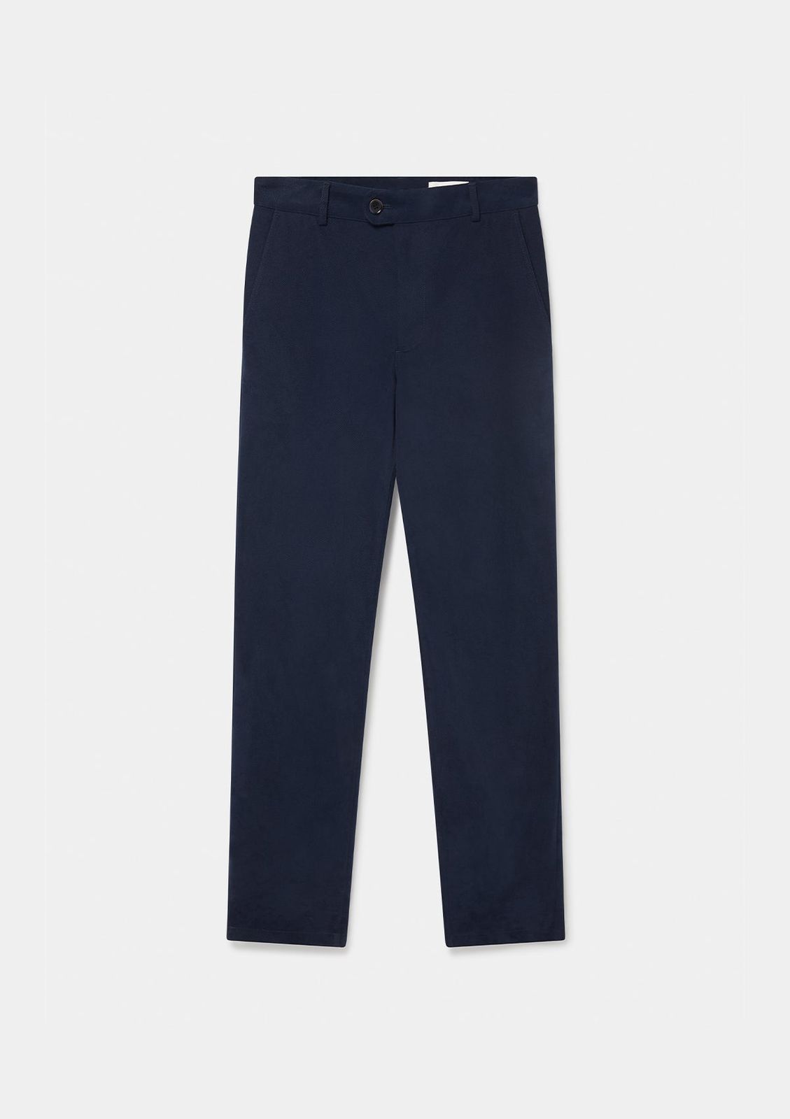 Navy Cotton Twill Chino