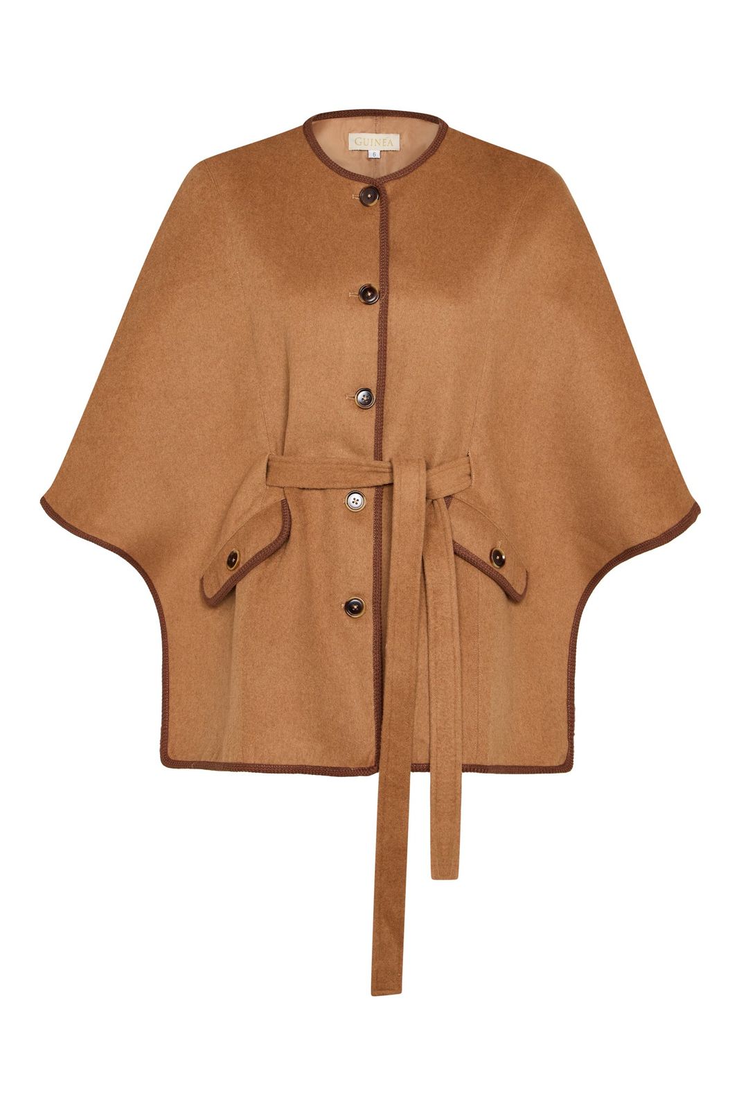 Serena Cinnamon Brown Cape